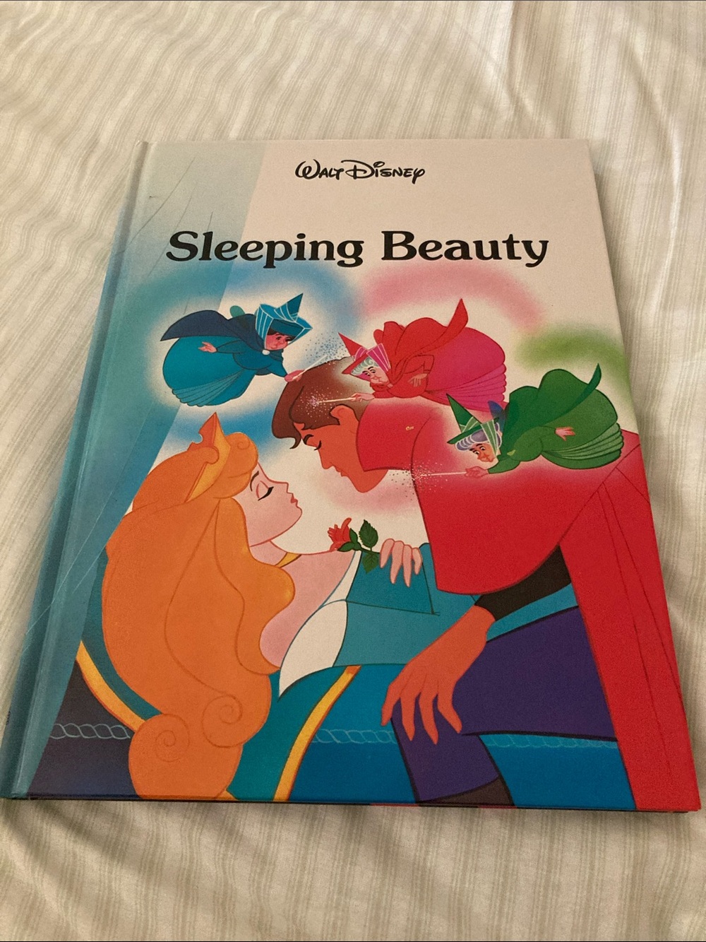 Vintage 1986 sleeping beauty Disney book